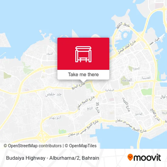 Budaiya Highway - Alburhama/2 map