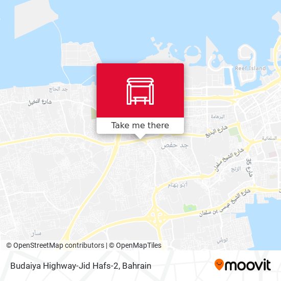 Budaiya Highway-Jid Hafs-2 map
