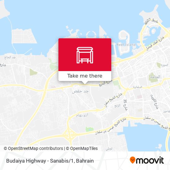 Budaiya Highway - Sanabis/1 map
