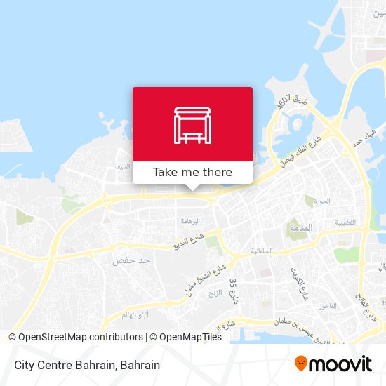City Centre Bahrain map