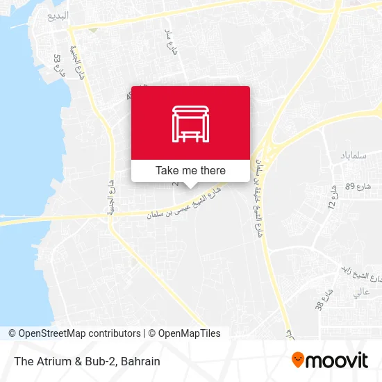 The Atrium & Bub-2 map