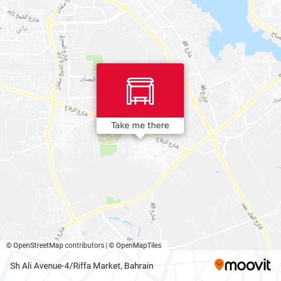 Sh Ali Avenue-4/Riffa Market map