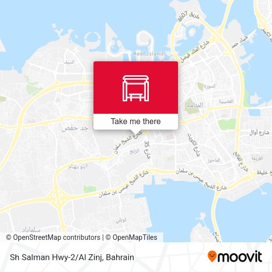 Sh Salman Hwy-2/Al Zinj map