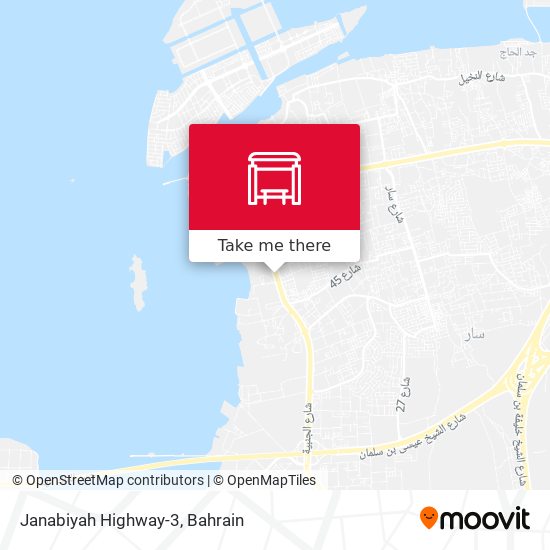 Janabiyah Highway-3 map