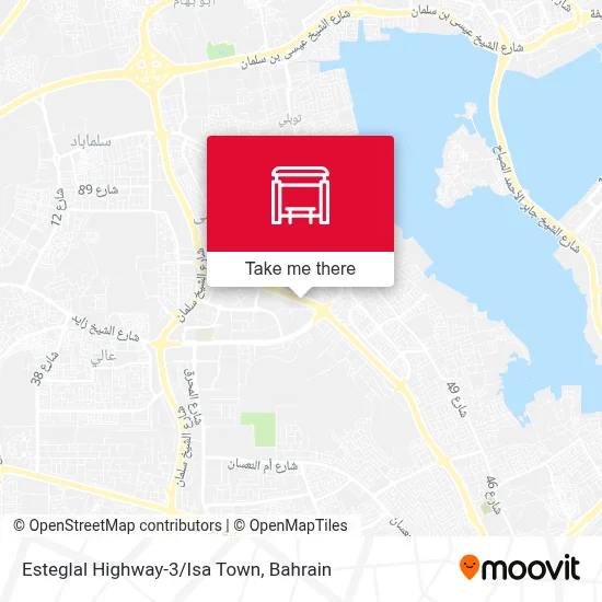 Esteglal Highway-3/Isa Town map