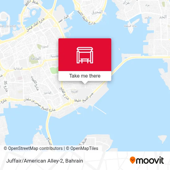 Juffair/American Alley-2 map