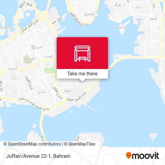 Juffair/Avenue 22-1 map