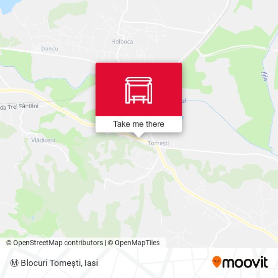 Ⓜ Blocuri Tomești map