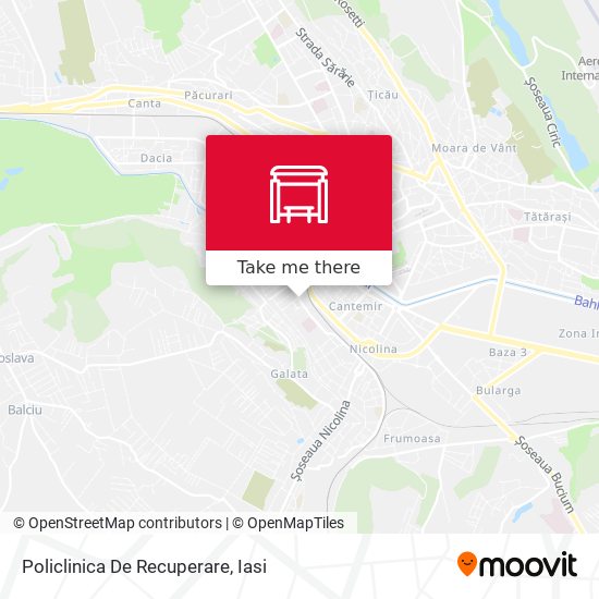 Policlinica De Recuperare map