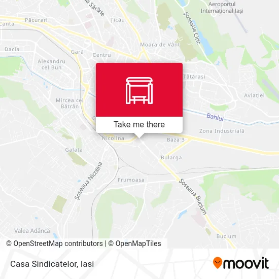 Casa Sindicatelor map