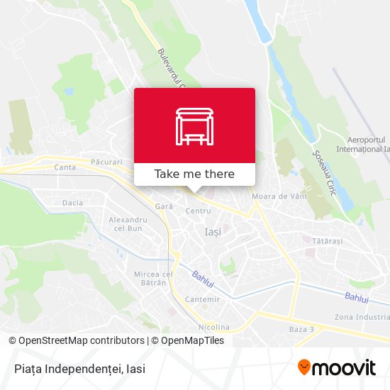 Piața Independenței map