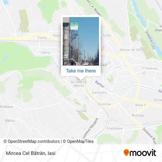 Mircea Cel Bătrân map