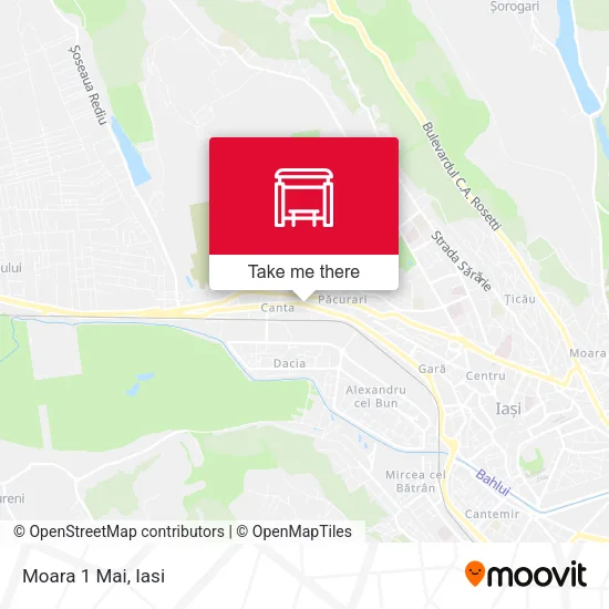 Moara 1 Mai map