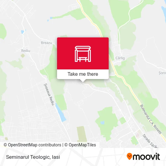 Seminarul Teologic map