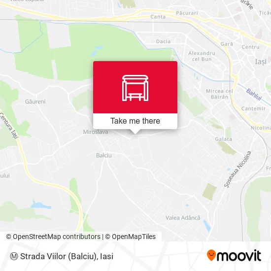 Ⓜ Strada Viilor (Balciu) map