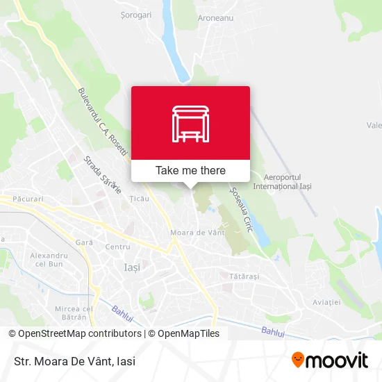 Str. Moara De Vânt map
