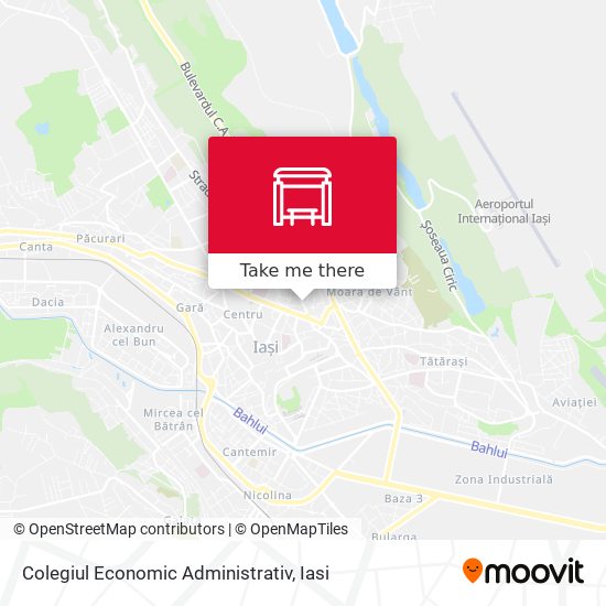 Colegiul Economic Administrativ map