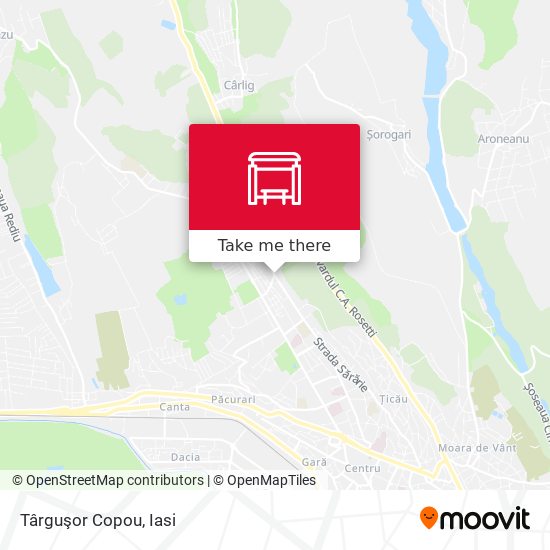 Târguşor Copou map