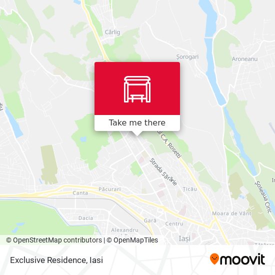 Exclusive Residence map