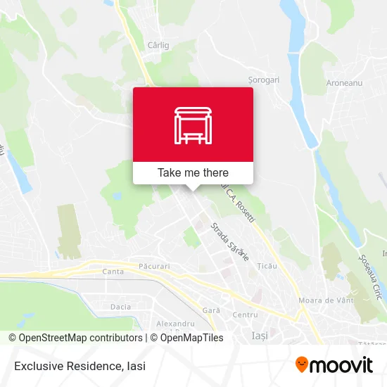 Exclusive Residence map