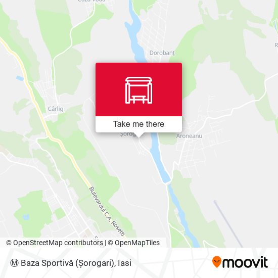 Ⓜ Baza Sportivă (Șorogari) map