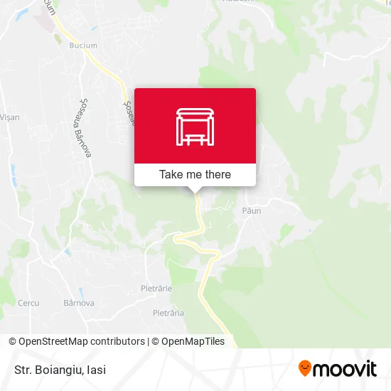 Str. Boiangiu map