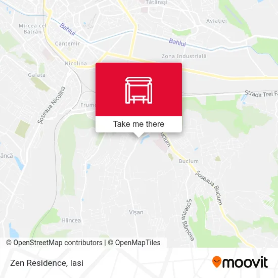Zen Residence map
