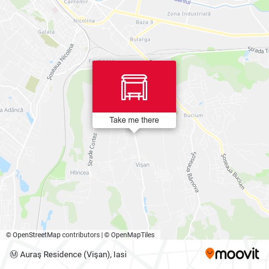 Ⓜ Auraş Residence (Vişan) map