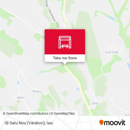 Ⓜ Satu Nou (Vânători) map