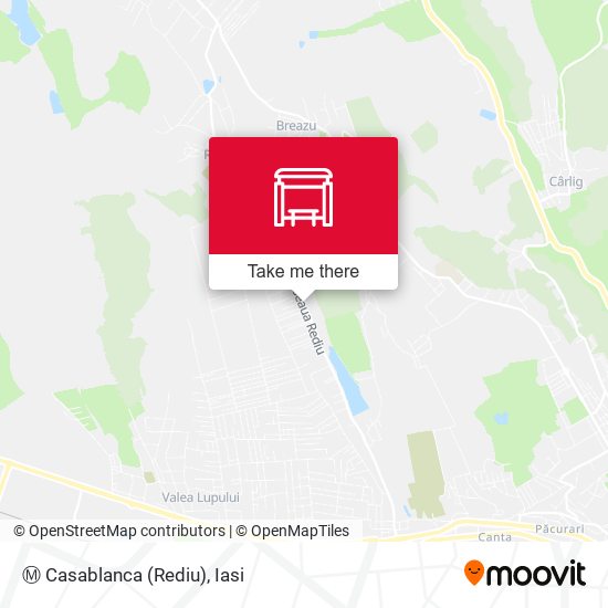 Ⓜ Casablanca (Rediu) map