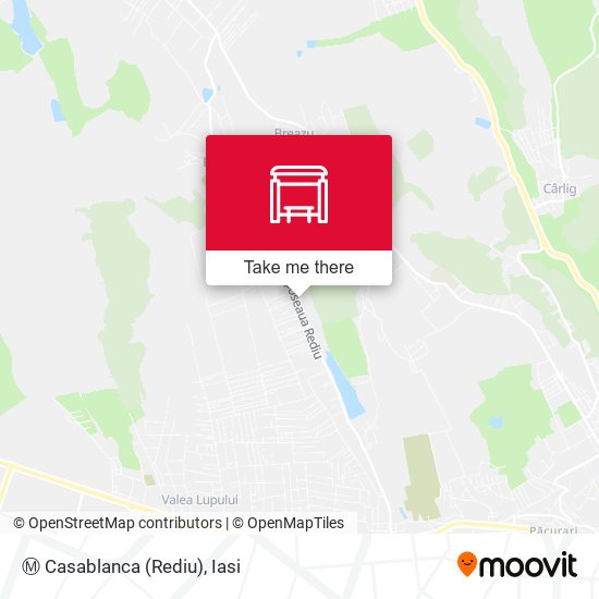 Ⓜ Casablanca (Rediu) map