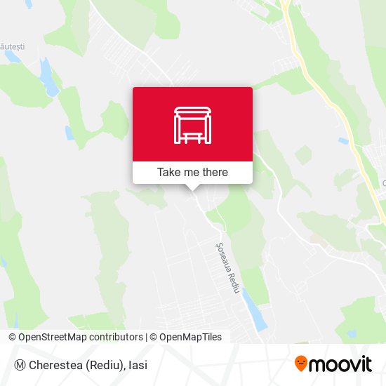 Ⓜ Cherestea (Rediu) map