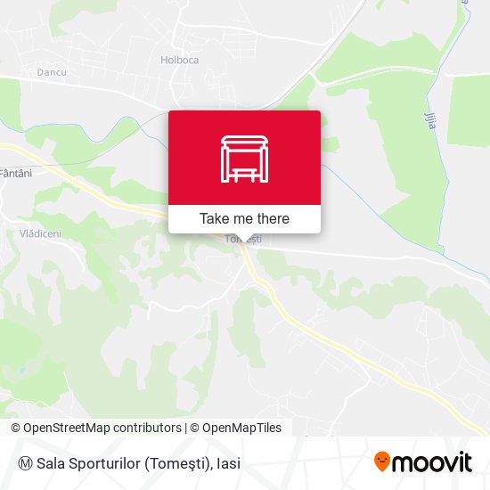 Ⓜ Sala Sporturilor (Tomeşti) map