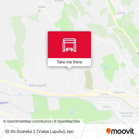 Ⓜ Str.Soarelui 2 (Valea Lupului) map