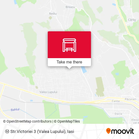 Ⓜ Str.Victoriei 3 (Valea Lupului) map