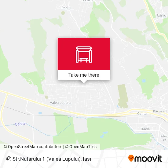 Ⓜ Str.Nufarului 1 (Valea Lupului) map