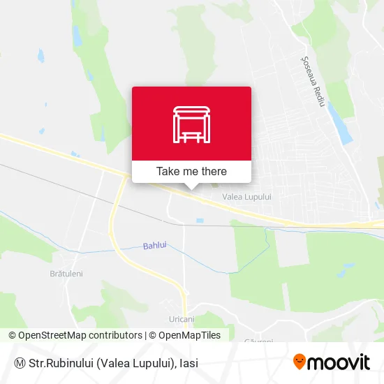 Ⓜ Str.Rubinului (Valea Lupului) map