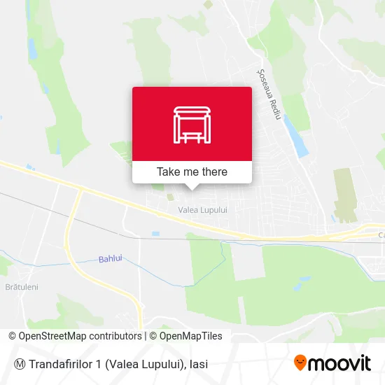 Ⓜ Trandafirilor 1 (Valea Lupului) map