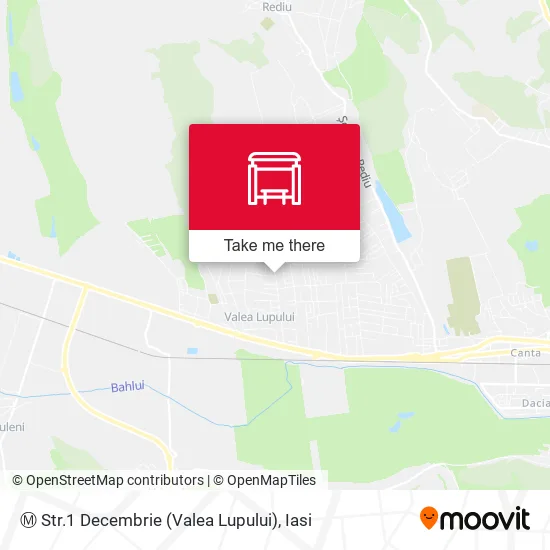 Ⓜ Str.1 Decembrie (Valea Lupului) map
