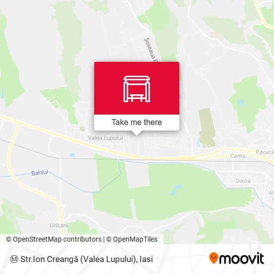Ⓜ Str.Ion Creangă (Valea Lupului) map