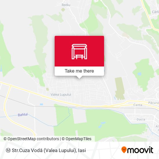 Ⓜ Str.Cuza Vodă (Valea Lupului) map