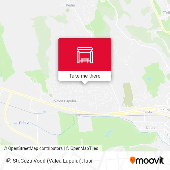 Ⓜ Str.Cuza Vodă (Valea Lupului) map
