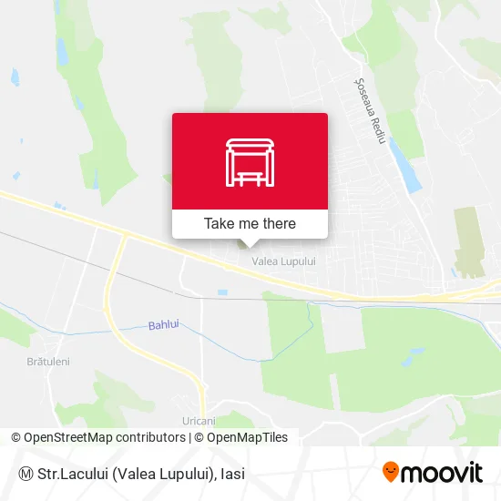 Ⓜ Str.Lacului (Valea Lupului) map