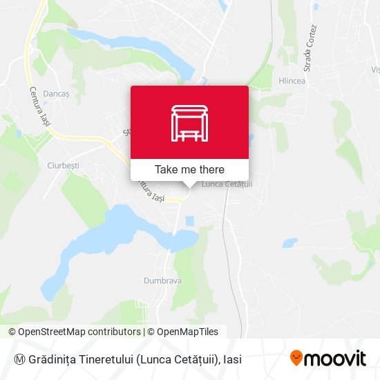 Ⓜ Grădinița Tineretului (Lunca Cetățuii) map