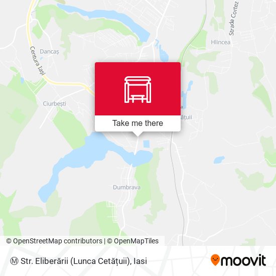 Ⓜ Str. Eliberării (Lunca Cetățuii) map