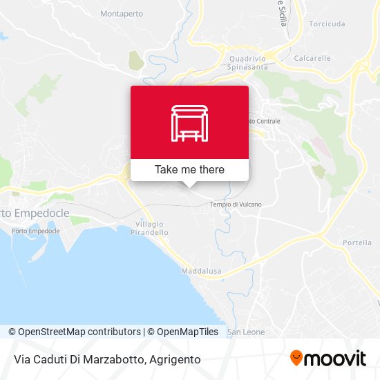 Via Caduti Di Marzabotto map