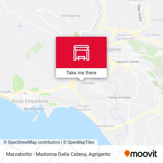 Marzabotto - Madonna Della Catena map