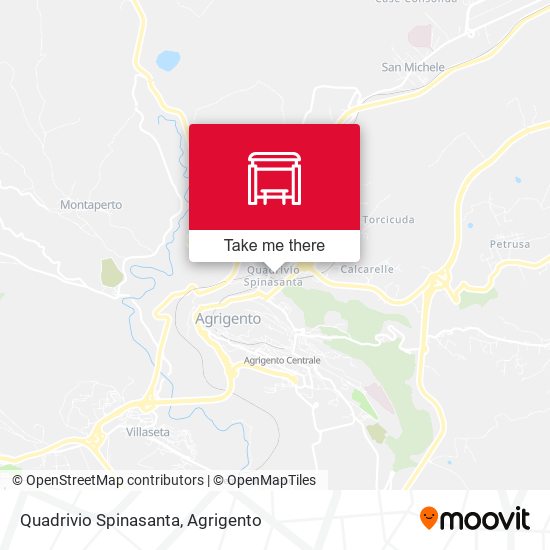 Quadrivio Spinasanta map