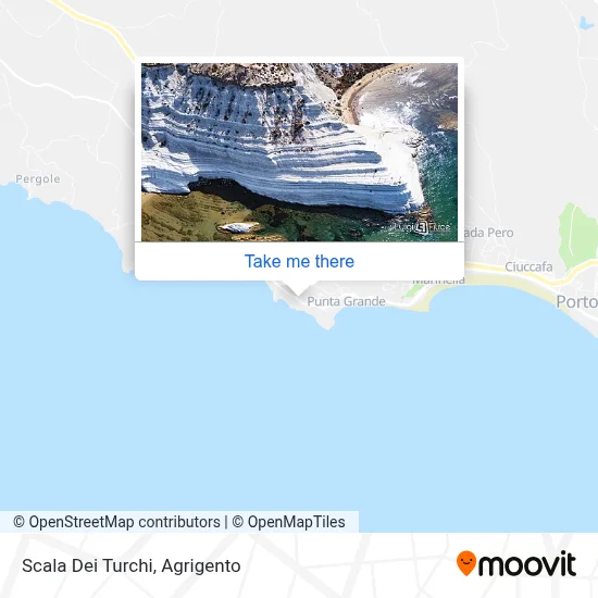 Scala Dei Turchi map