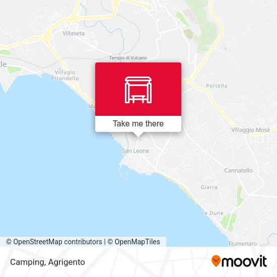 Camping map